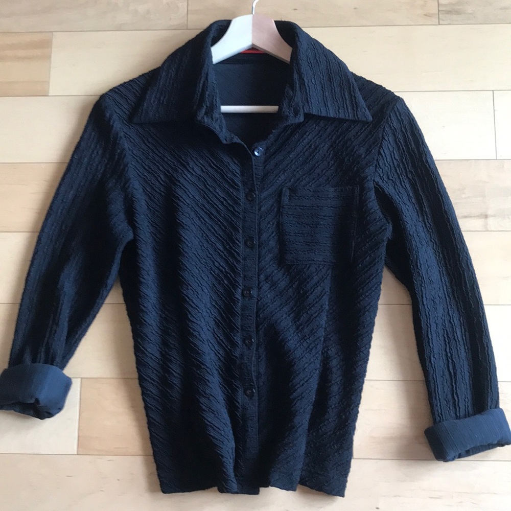 Black Vintage Blouse